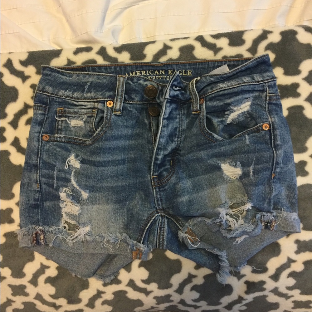 American Eagle Tomgirl Jean Shorts